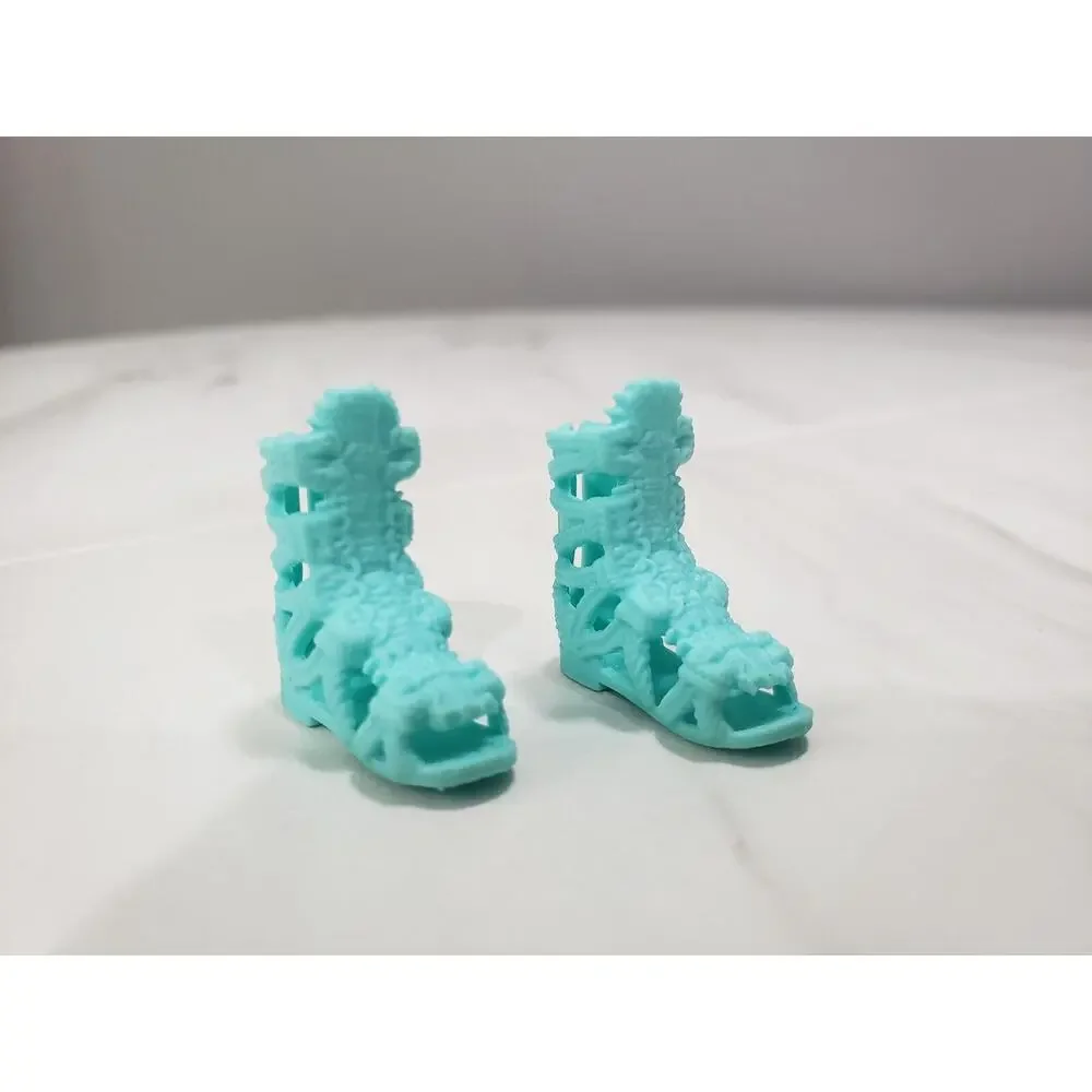 Barbie Wildlife Safari Replacement Blue‎ Shoes sandal gladiator sandal strappy
